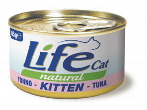 LIFE CAT KITTEN TUNA - konservi kaķēniem 6 x 85g